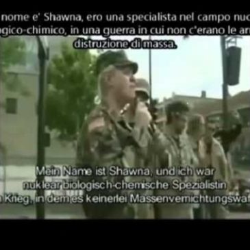 Censurato da tutte le TV italiane: Militari restituiscono le medaglie