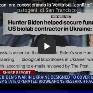 Anche gli Americani ora conosceranno la Verità sul “conflitto” in Ucraina!
